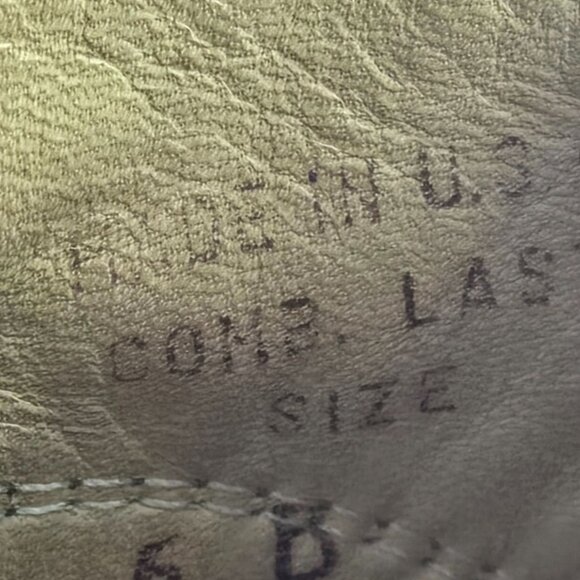 Justin Wms 5 B Brown Leather Work Riding Boots Roper Cowgirl Western USA*Read - Picture 10 of 13